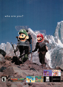Mario & Luigi: Superstar Saga - Advertisement Flyer - Front