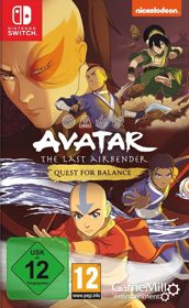 Avatar: The Last Airbender: Quest For Balance - Box - Front