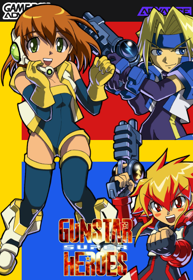 Gunstar Super Heroes - Fanart - Box - Front
