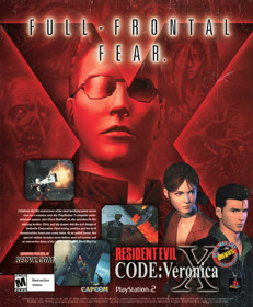 Resident Evil: Code: Veronica X - Advertisement Flyer - Front