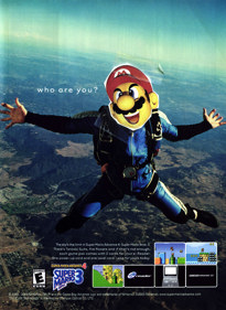 Super Mario Advance 4: Super Mario Bros. 3 - Advertisement Flyer - Front