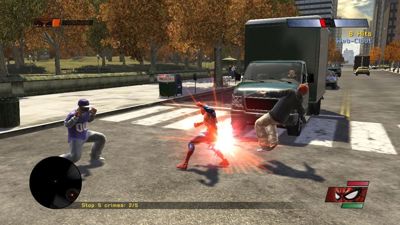 Spider-Man: Web of Shadows - Screenshot - Gameplay