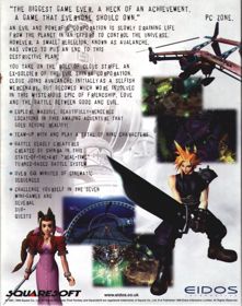 Final Fantasy VII - Box - Back