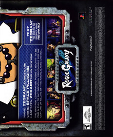 Rogue Galaxy - Advertisement Flyer - Front