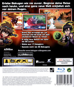 Bakugan: Battle Brawlers - Box - Back