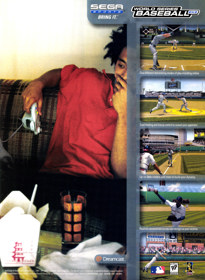 World Series Baseball 2K2 - Advertisement Flyer - Front