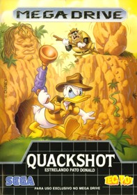 QuackShot Starring Donald Duck - Box - Front