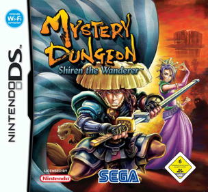 Mystery Dungeon: Shiren the Wanderer - Box - Front