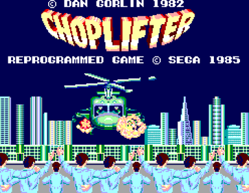 Choplifter - Screenshot - Game Title Image