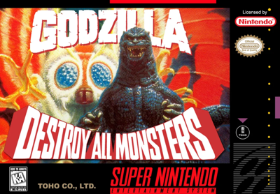 Godzilla: Kaiju Daikessen - Fanart - Box - Front