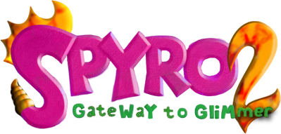 Spyro 2: Ripto's Rage! - Clear Logo