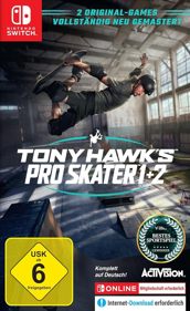 Tony Hawk's Pro Skater 1 + 2 - Box - Front