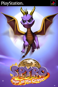 Spyro: Year of the Dragon - Fanart - Box - Front