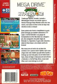 Teenage Mutant Ninja Turtles: The Hyperstone Heist - Box - Back