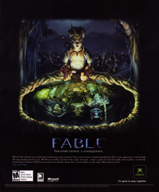 Fable - Advertisement Flyer - Front