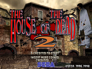 The House of the Dead 2 - Screenshot - Game Title Image