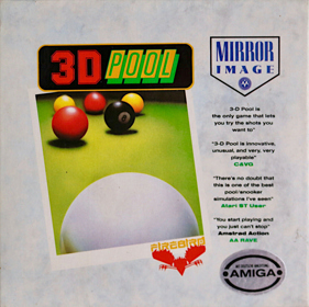 3D Pool - Box - Front