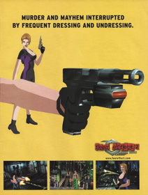 Fear Effect 2: Retro Helix - Advertisement Flyer - Front