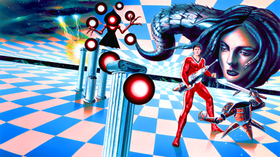 Space Harrier II - Fanart - Background Image