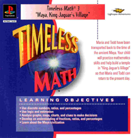 Timeless Math Adventure 3: Maya, King Jaguar's Village