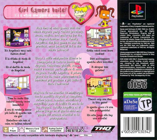 Rugrats: Totally Angelica - Box - Back Image