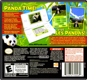National Geographic Panda - Box - Back - Reconstructed