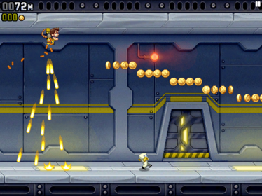 Jetpack Joyride - Screenshot - Gameplay