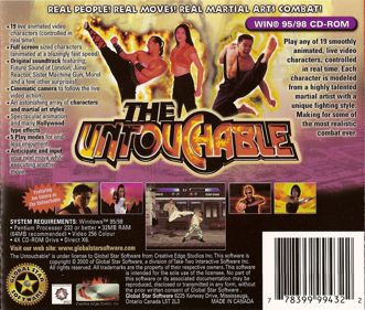 The Untouchable - Box - Back