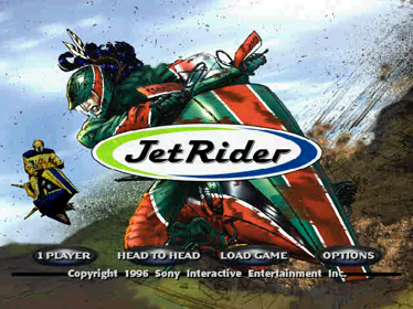 Jet Moto - Screenshot - Game Title