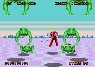Space Harrier II - Screenshot - Gameplay