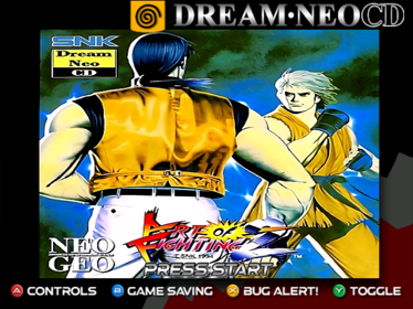 Art of Fighting 2 - Screenshot - Game Title