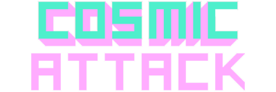 Cosmic Attack - Clear Logo