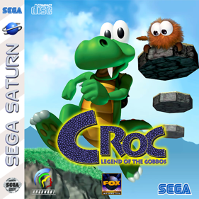 Croc: Legend of the Gobbos - Fanart - Box - Front