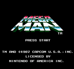 Mega Man - Screenshot - Game Title