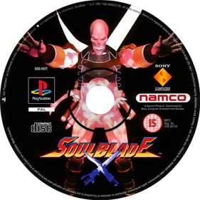 Soul Blade - Disc Image