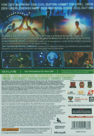 XCOM: Enemy Unknown - Box - Back