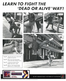 Dead or Alive - Advertisement Flyer - Front