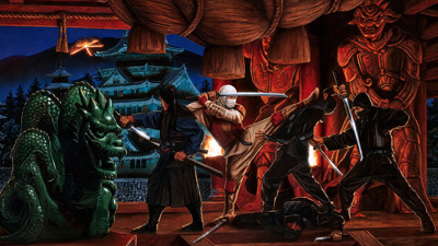 Shinobi Legions - Fanart - Background