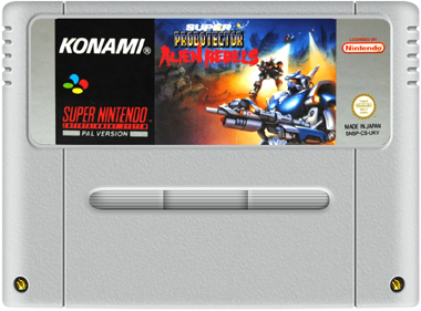 Contra III: The Alien Wars - Cart - Front