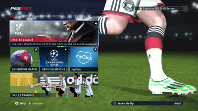 PES 2015: Pro Evolution Soccer - Screenshot - Game Select