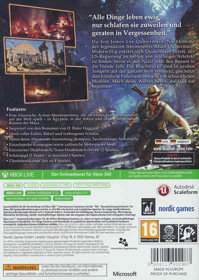 Deadfall Adventures - Box - Back