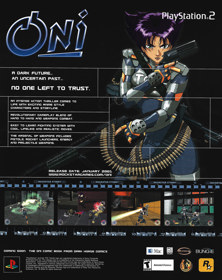 Oni - Advertisement Flyer - Front