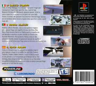 Hugo: The Evil Mirror - Box - Back Image