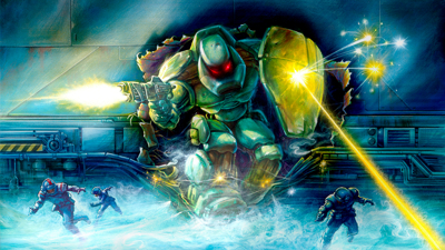 Cybernator - Fanart - Background Image