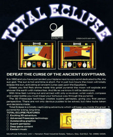 Total Eclipse - Box - Back