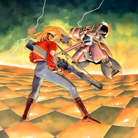 Sega Ages: Space Harrier - Square