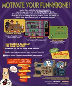Dilbert's Desktop Games - Box - Back