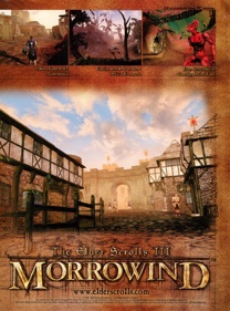 The Elder Scrolls III: Morrowind - Advertisement Flyer - Front