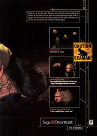 Seaman - Advertisement Flyer - Front