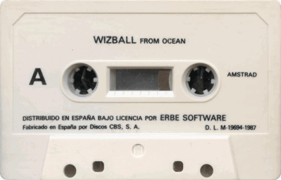 Wizball - Cart - Front